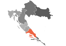 Split region map