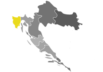 Istria map