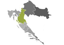 Lika-Karlovac region map