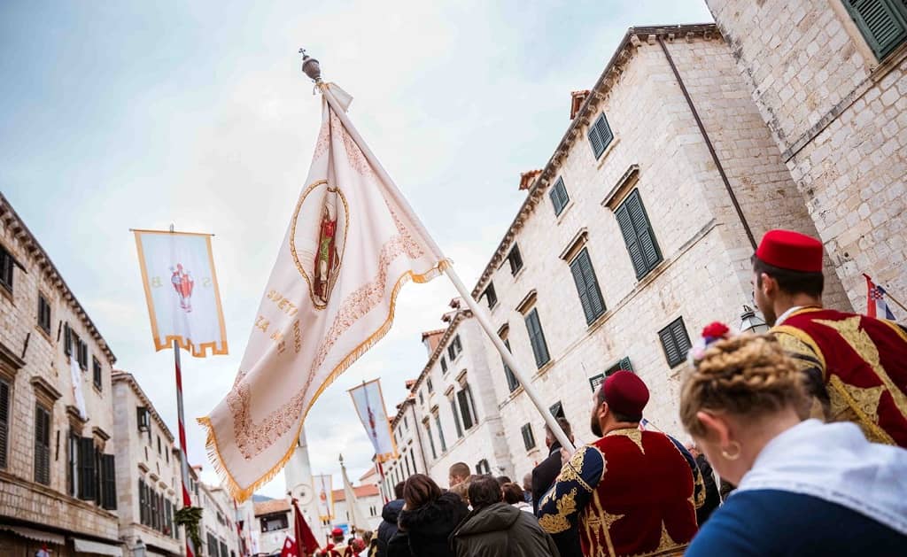 The Celebration of St. Blaise
 in Old Town Dubrovnik