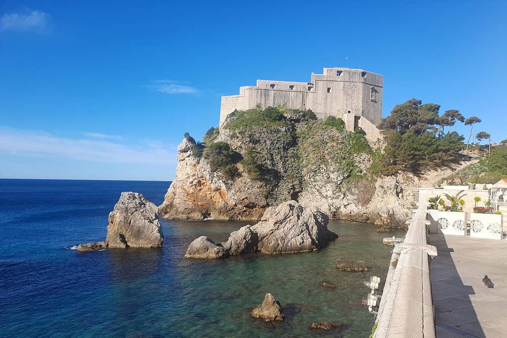 Fort Lovrijenac in Dubrovnik