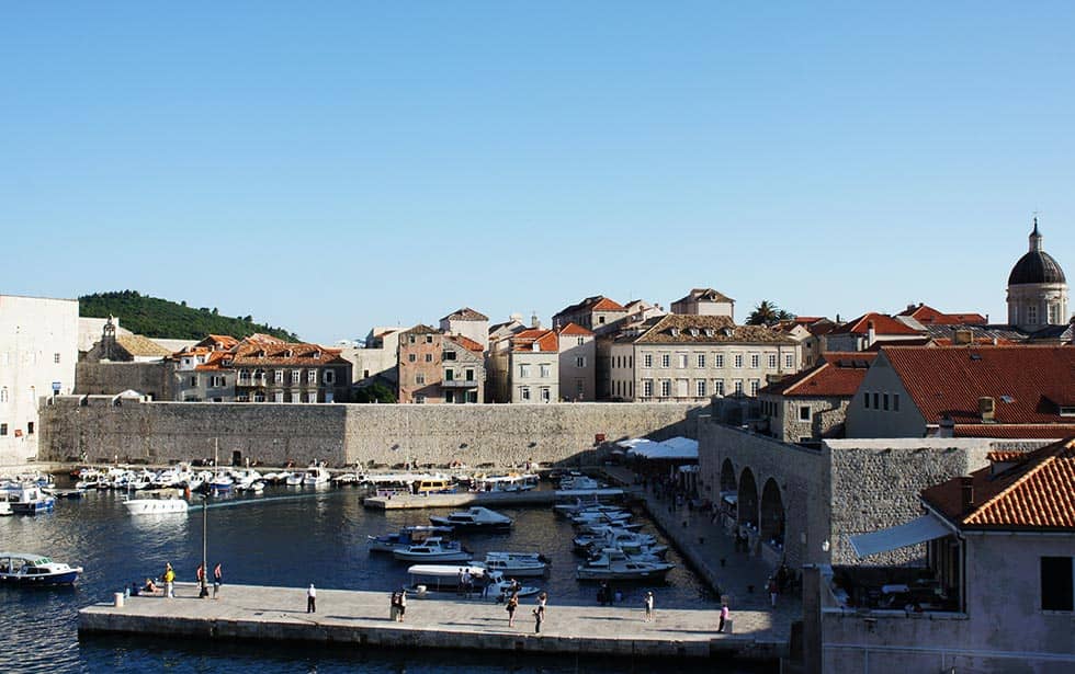 Old Town Dubrovnik port