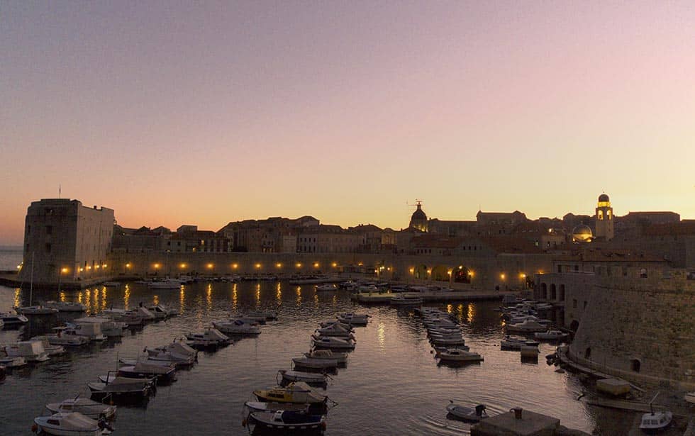 Old Town Dubrovnik port