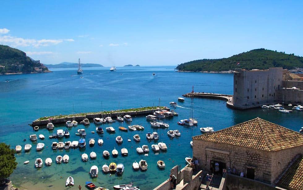Old Town Dubrovnik port