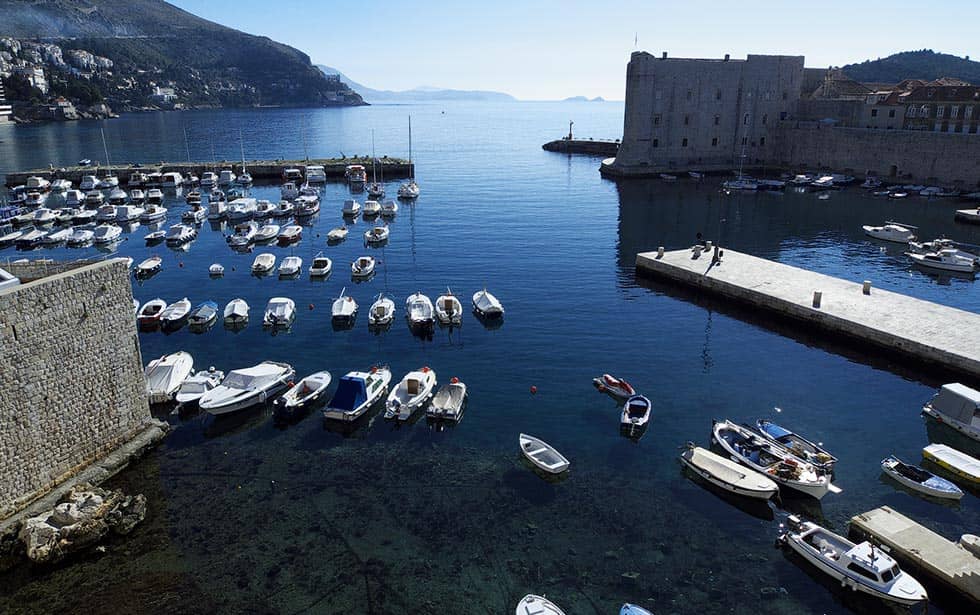 Old Town Dubrovnik port