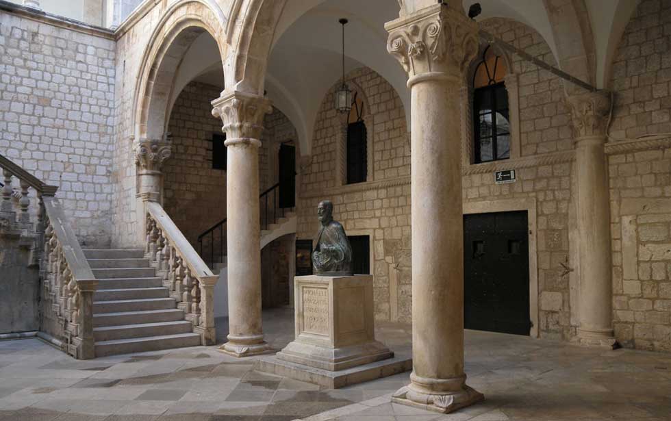 Inside of The Rector's Palace in Dubrovnik