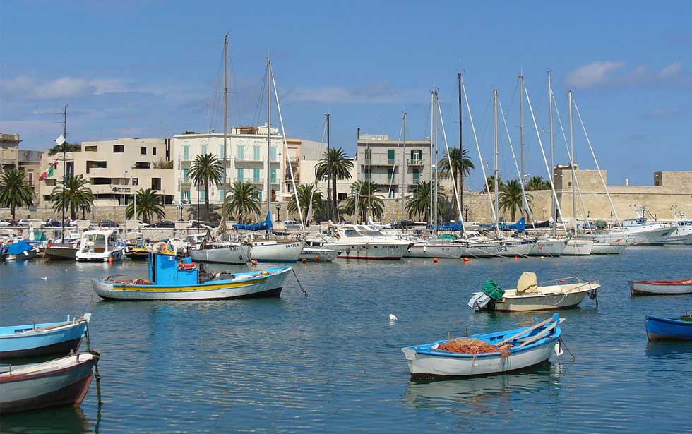 Bari port Italy