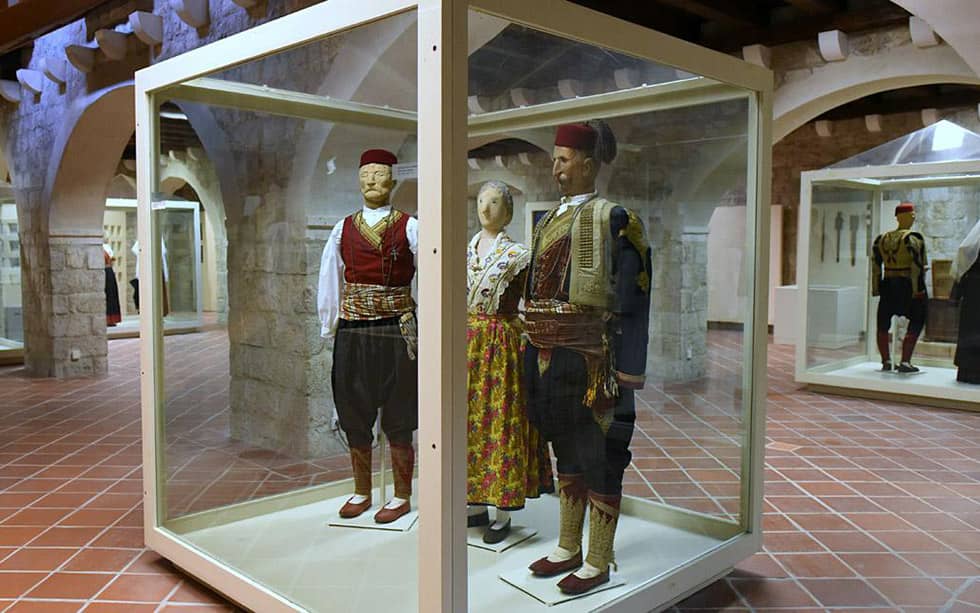 Ethnographic Museum in Dubrovnik traditional costume