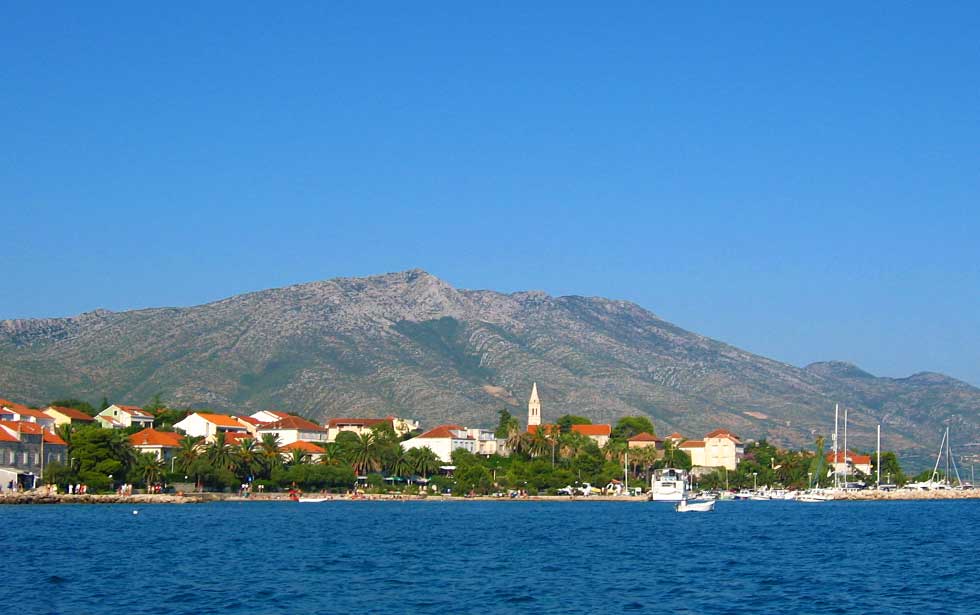 Orebić panorama