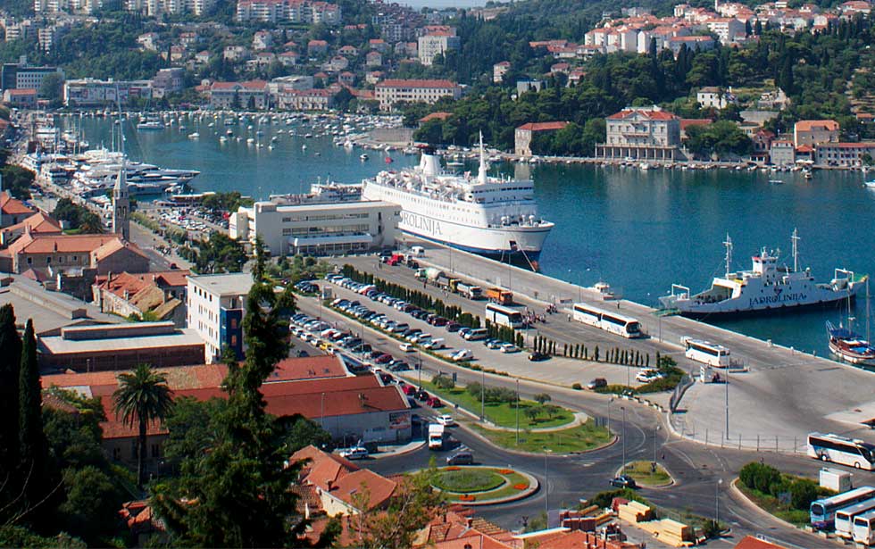Public parking Gruž port Dubrovnik