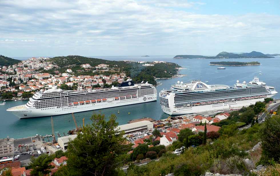 Dubrovnik port Gruž