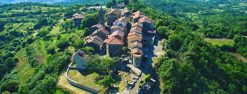 Hum, officially recognised as the world's smallest town