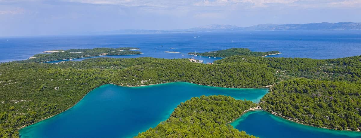 Island Mljet panorama