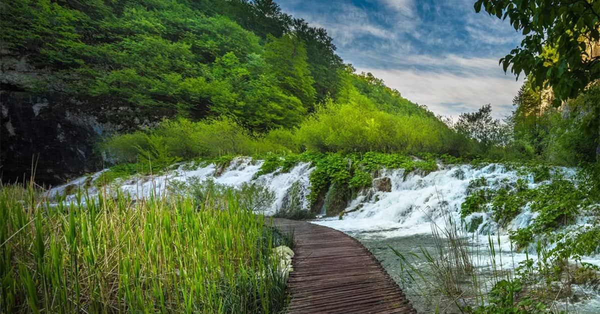 Plitvice Lakes National Park waterfalls