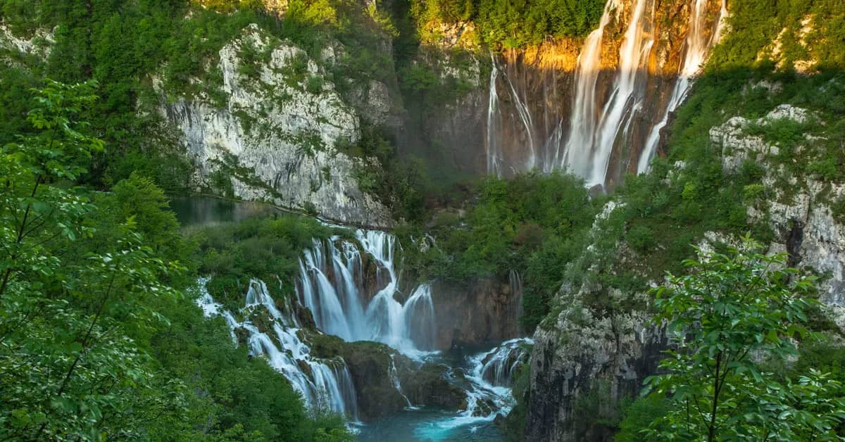 Plitvice Lakes National Park waterfalls