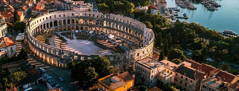 Amphitheater in Pula