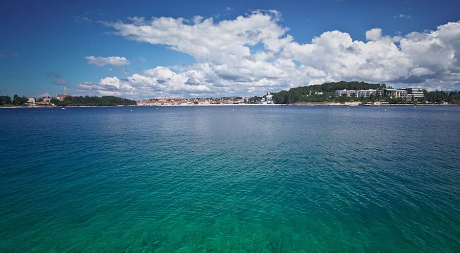 Lone Bay beaches in Rovinj