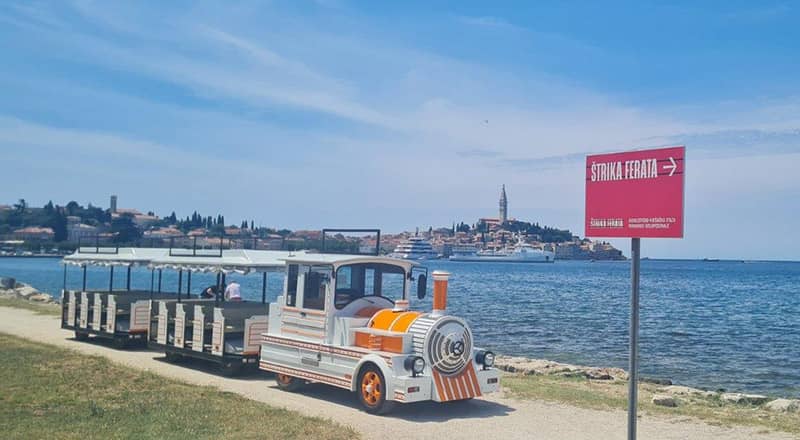 Seasonal Trackless Train in Rovinj