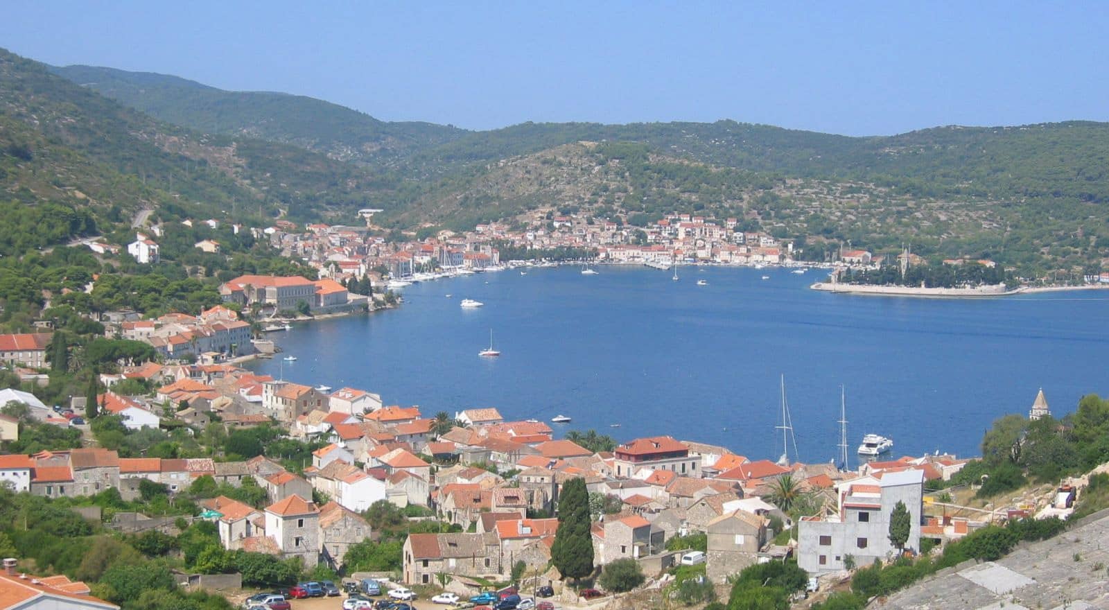 Panorama of Island Vis