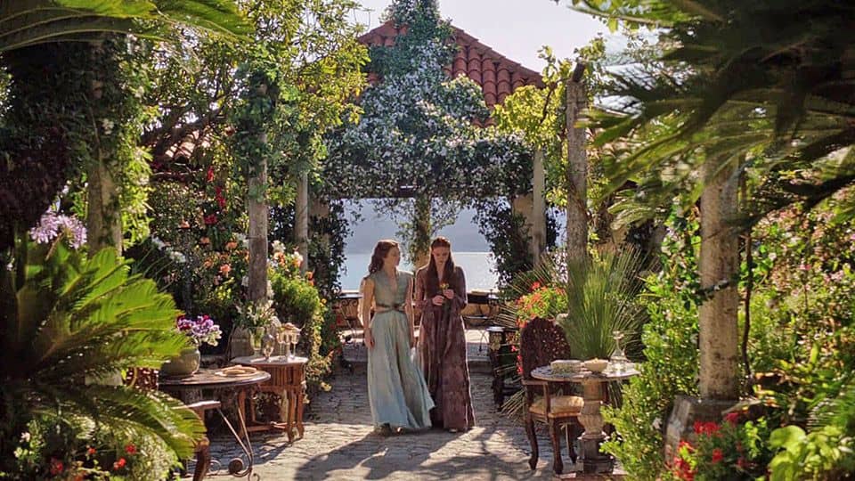 Game of Thrones Dubrovnik Trsteno Arboretum (Picture: HBO)