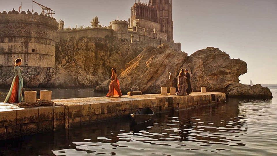 Game of Thrones Dubrovnik Fort Bokar (Picture: HBO)
