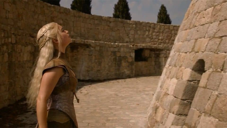 Game of Thrones Dubrovnik Minčeta Tower (Picture: HBO)