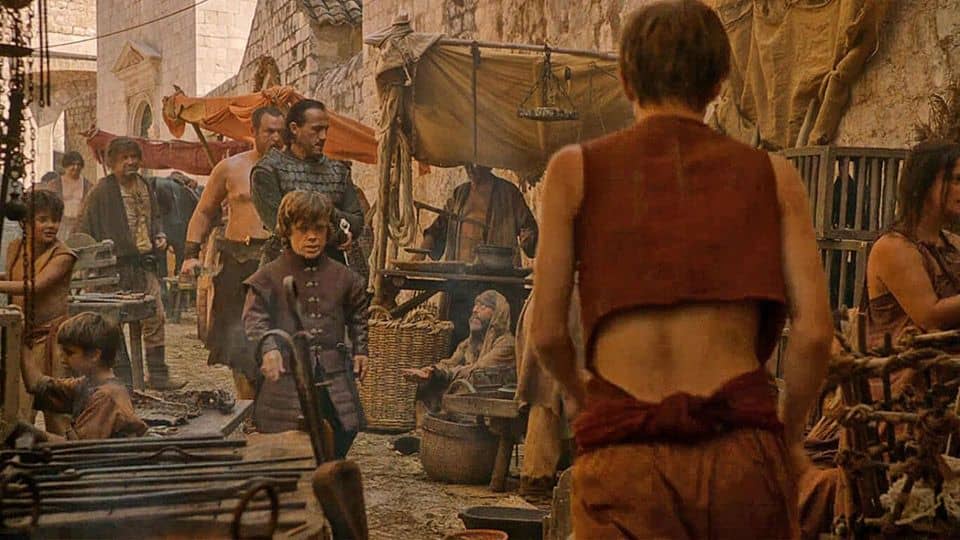 Game of Thrones Dubrovnik Ploče Gate (Picture: HBO)