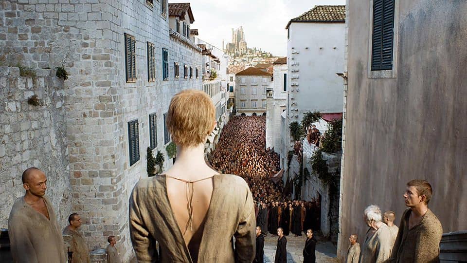 Game of Thrones Dubrovnik The Jesuit Stairs (Picture: HBO)