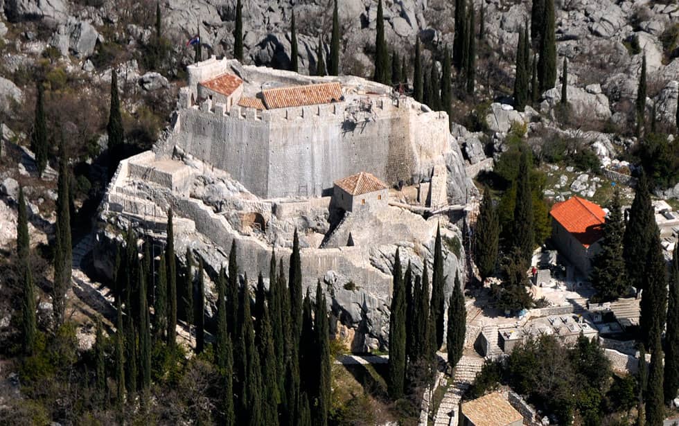 Sokol tower in Konavle