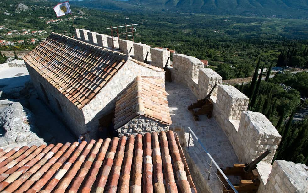 Sokol tower in Konavle