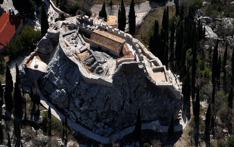 Sokol tower in Konavle