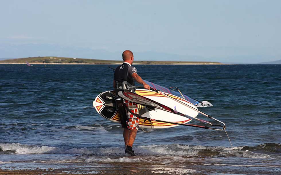 Windsurfing in Croatia