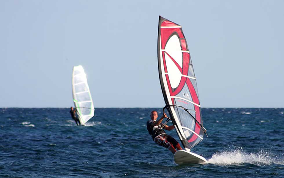 Windsurfing in Croatia