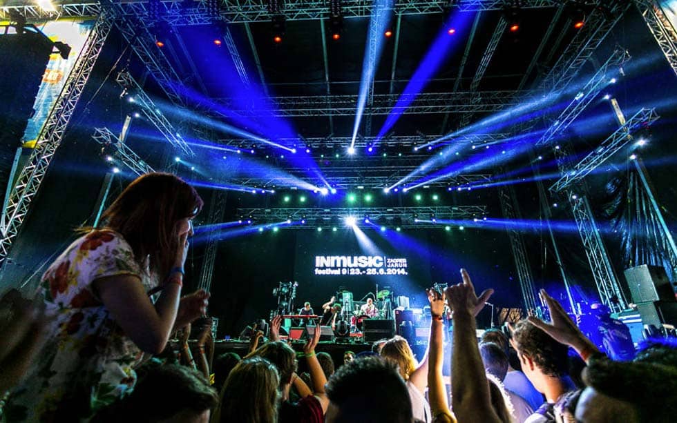 INmusic festival in Zagreb