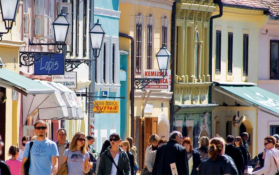 Tkalciceva street in Zagreb