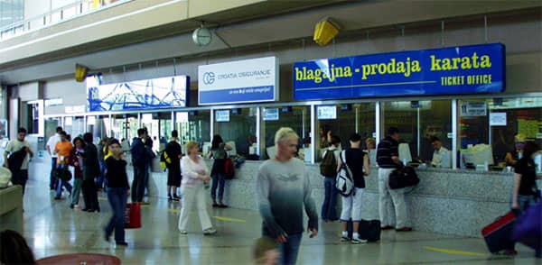 Zagreb main bus station